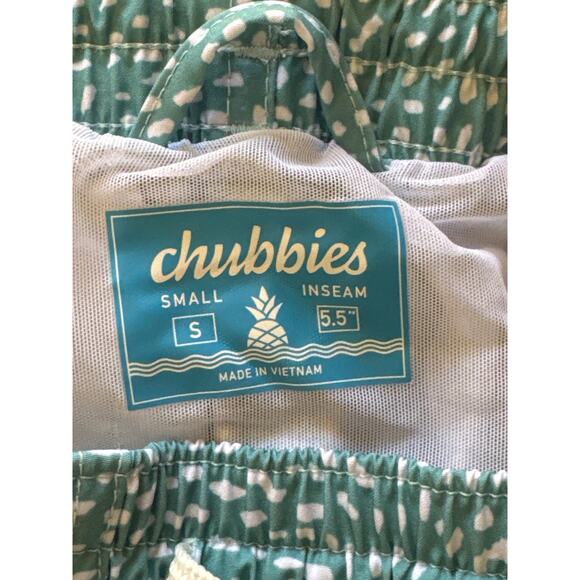 Chubbies‎ Men's Swim Trunks w/ Liner Shorts SMALL NWOT - Picture 11 of 13